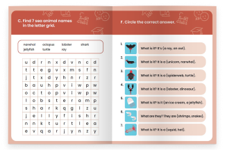 액티비티북 독후활동 페이지 2
